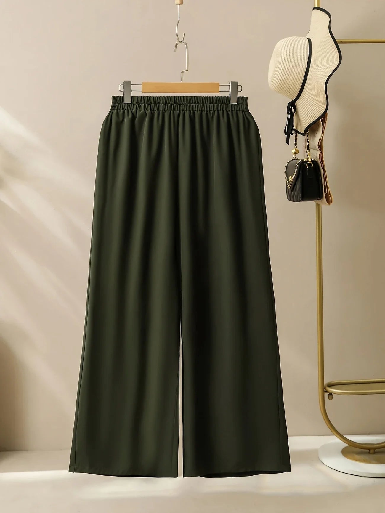 Comfort Chic: Plus-Size Shirt & Pants Set