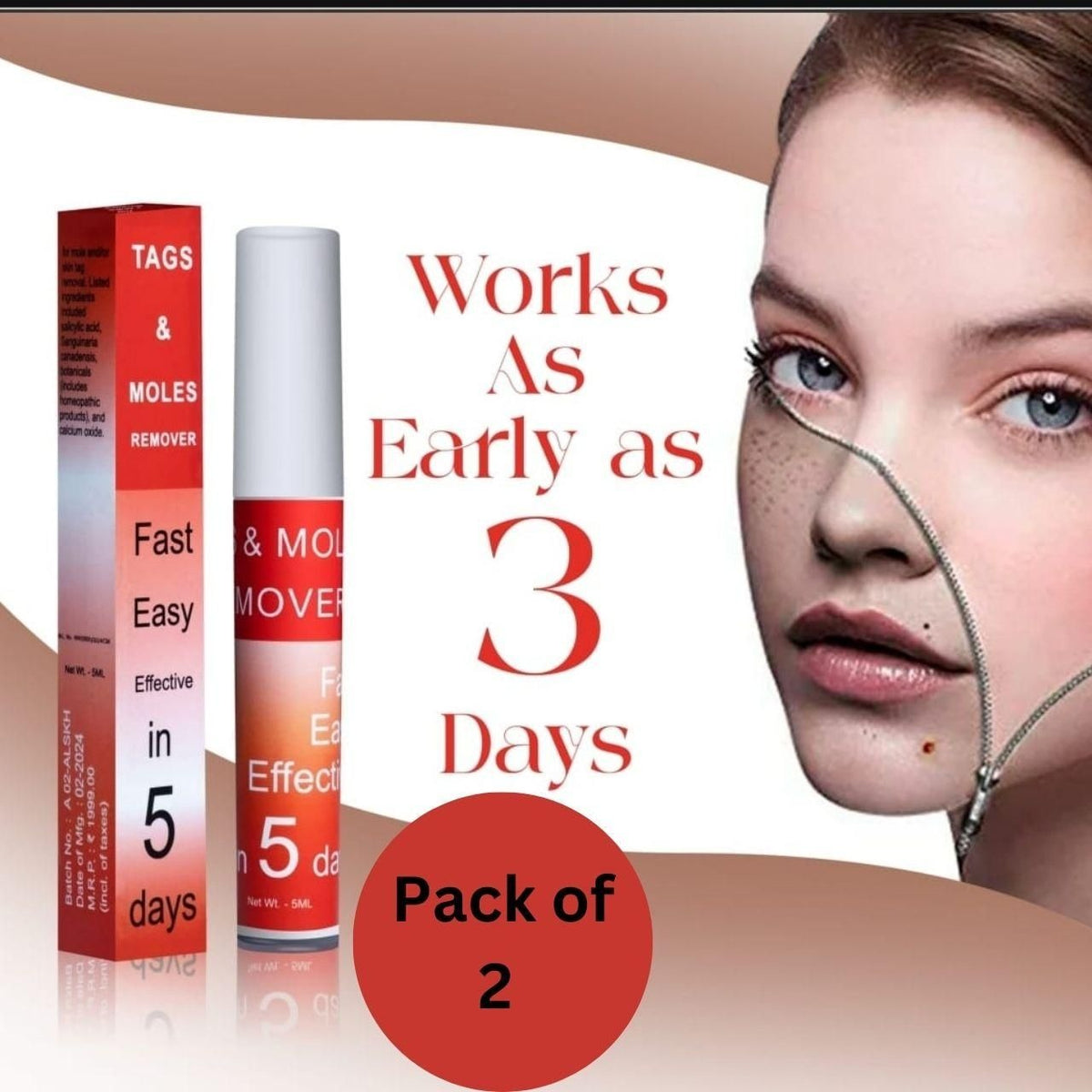 Tags & Moles Remover