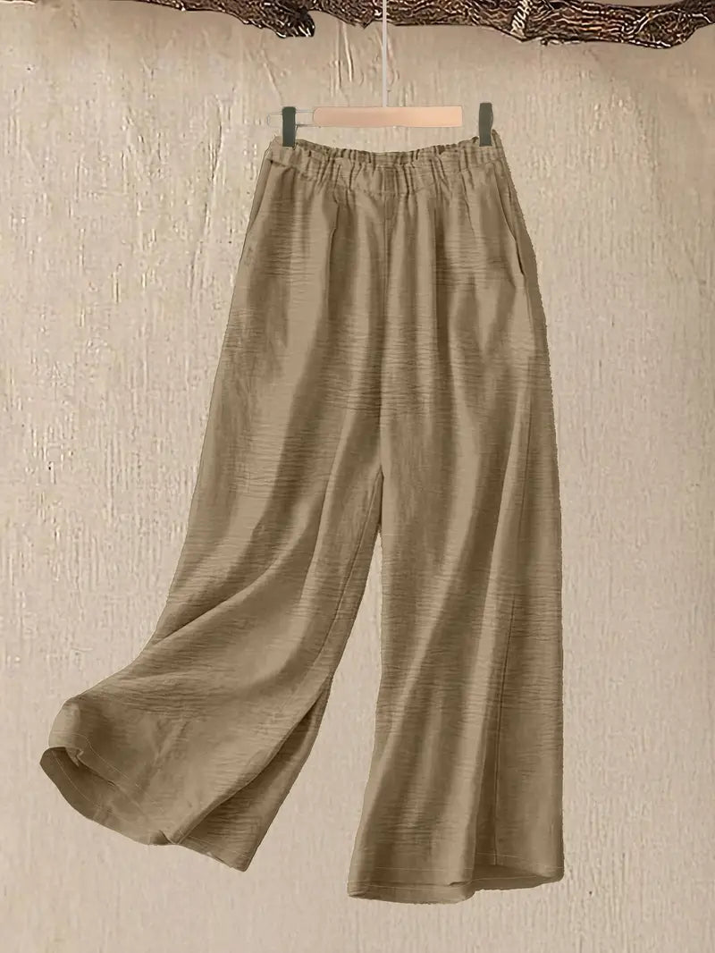 Comfort Chic: Plus-Size Shirt & Pants Set